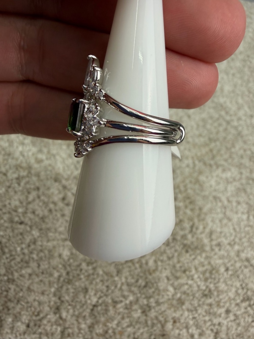 Bomb Party BP RBP6330 Lymphoma Awareness Your Mindset Is Everything Ring Size 8 - Picture 3 of 7